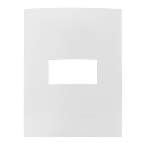 [HC-E613BT1] PLACA 1 VENTANA BLANCO