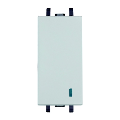 [HC-E60102] APAGADOR SENCILLO CON PILOTO BLANCO TIZA