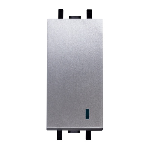 [HC-E63102] APAGADOR SENCILLO CON PILOTO TITANIO MATE