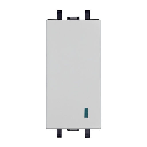 [HC-E60104] APAGADOR ESCALERA C/ PILOTO BLANCO TIZA