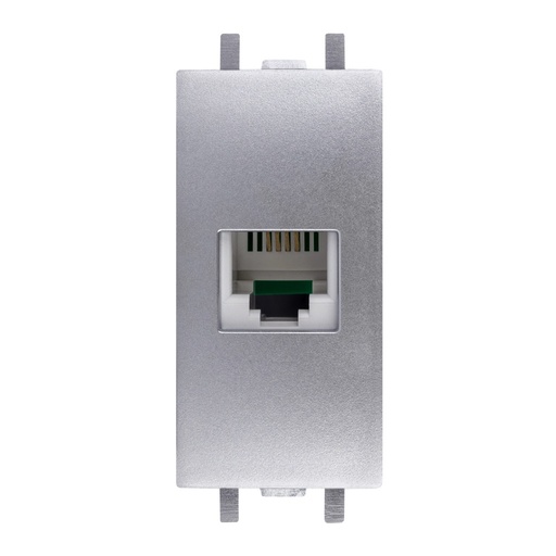 [HC-E63114] TOMA TELEFONICA 6H RJ11 TITANIO MATE