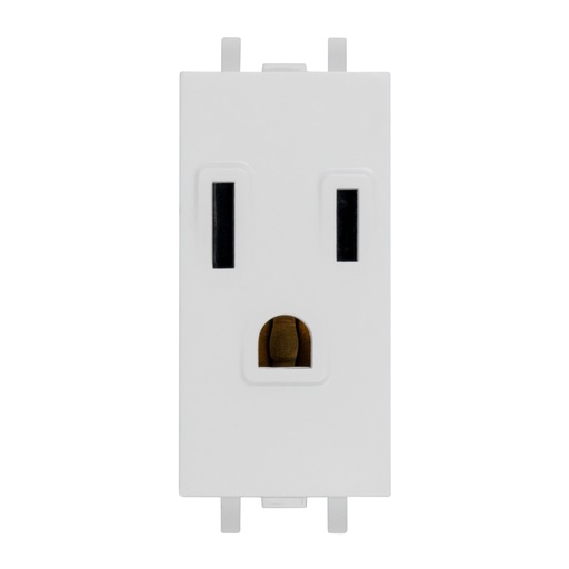 [HC-E60110] CONTACTO 2P+T BLANCO TIZA