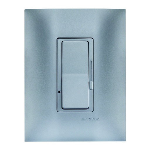 [HC-E63363] DIMMER DESLIZABLE LED C/ PLACA TITANIO MATE