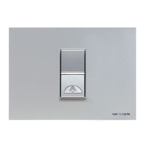 [N2104-PL] BOTON TIMBRE "CAMPANA" 1 MOD