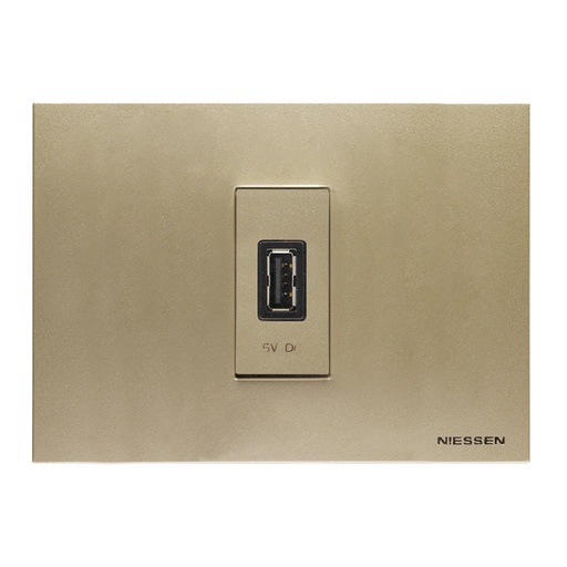 [N2185-CV] TOMA CARGADOR USB 700mA 1 MOD