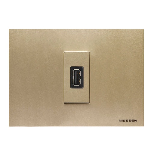 [N2185.2-CV] TOMA CARGADOR USB 2A 1 MOD