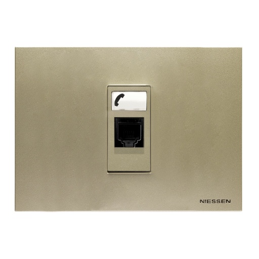 [N2117.6-CV] TOMA TELEFONICA RJ11 6 HILOS 1 MOD