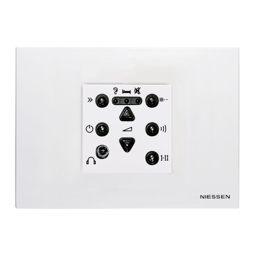 [N2258.4-BL] TAPA P/ MANDO INTERCOMUNICADOR 2 MOD