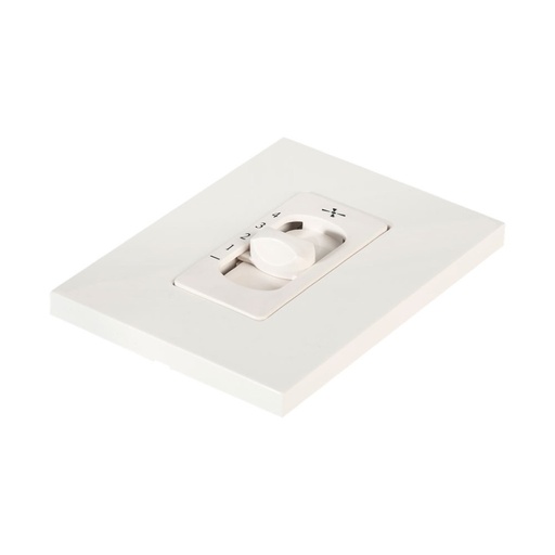 [N2331-BL] CONTROL DE VENTILADOR DESLIZABLE C/ PLACA ZENIT BLANCA