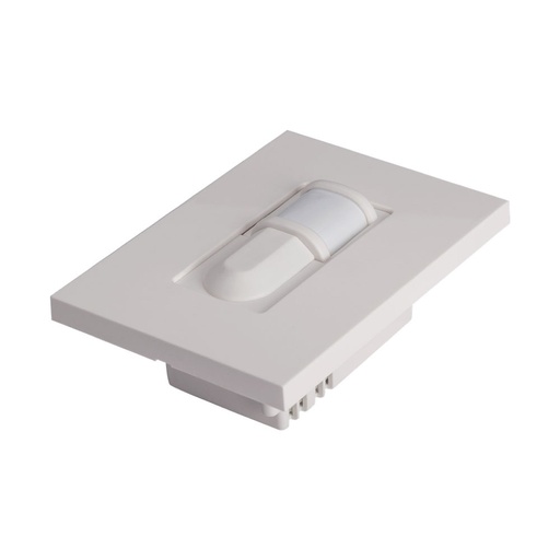 [N2341-BL] DETECTOR DE PRESENCIA 180¡ 1,000W C/ PLACA ZENIT BLANCA