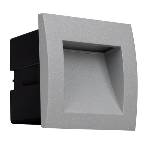 [ETX-0284-GRI] FACE IP65 9CM 1W LED LUZ CALIDA