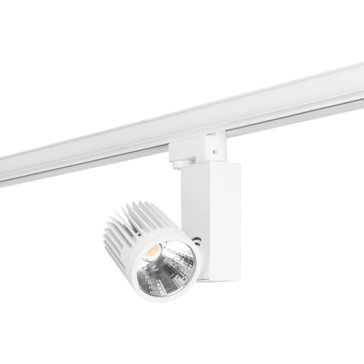 [ETC-0357-BLA] ONYX PROYECTOR P/RIEL 20W LED 24¡ LUZ CALIDA