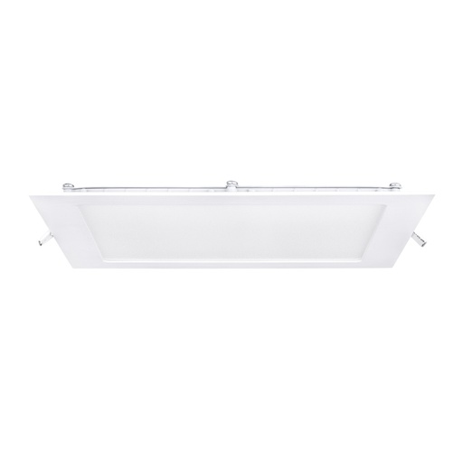 [39154-0-WW] FLAT SQUARE LUM LED BLANCO 18W 120-204V ESTEVEZ