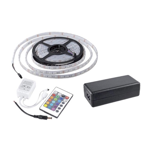 [68-5050-72RGB-KT] WATER-SNAKE-KIT IP65 5M LED LUZ RGB