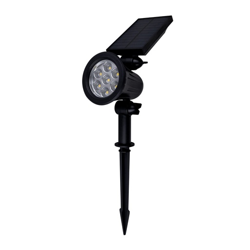 [ETX-0400-NEG] SOLE PROYECTOR SOLAR LED 6W 6500K IP66