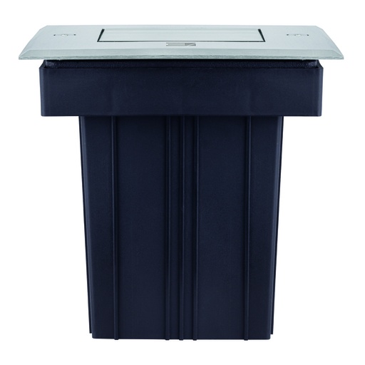 [19205] BLOCK LUMINARIO CUADRADO EMPOTRADO PISO LED 4W ACERO INOX ESTEVEZ