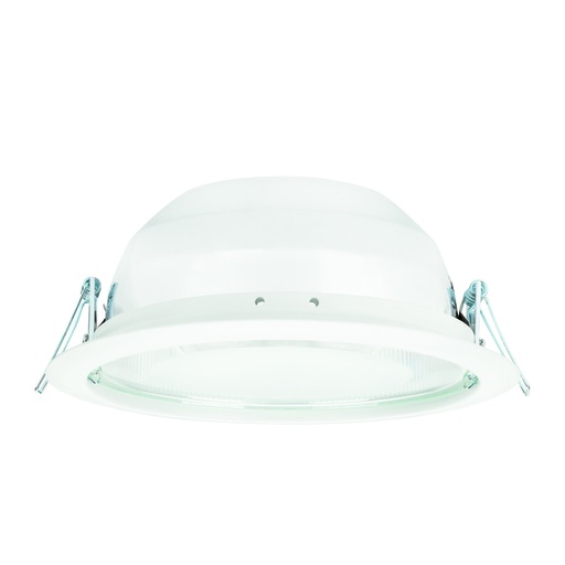 [19445-0] ECO LUMINARIO EMPOTRADO 8IN 2XG24Q 26W BLANCO ESTEVEZ