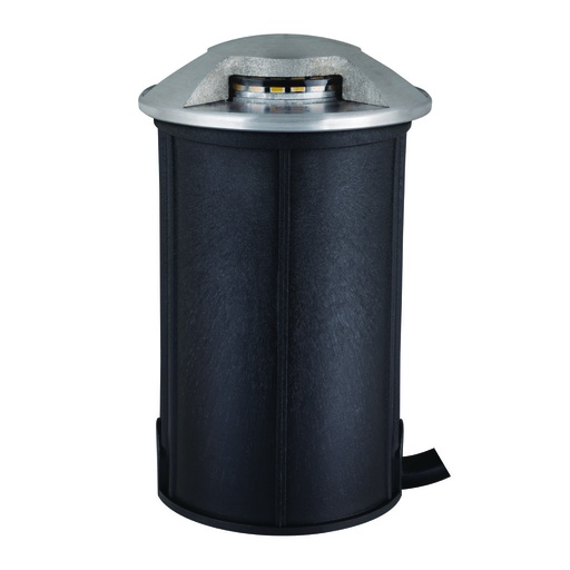 [19292] KICK EMPOTRADO PISO 3 VENTANAS LED 1W ACERO INOX ESTEVEZ