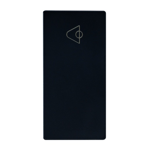 [N1104-NS] BOTON TIMBRE CAMPANA 16A NEGRO SOFT