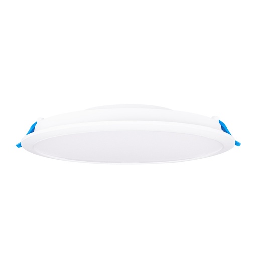 [39304-0] FLAT PLASTIK LUM EMP 8PG LED 18W 4000K BLANCO ESTEVEZ