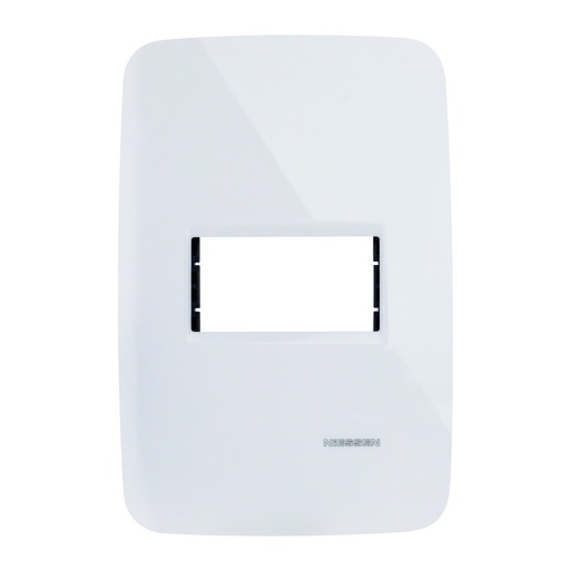 [N0371-BL] PLACA 1 VENTANA BLANCA