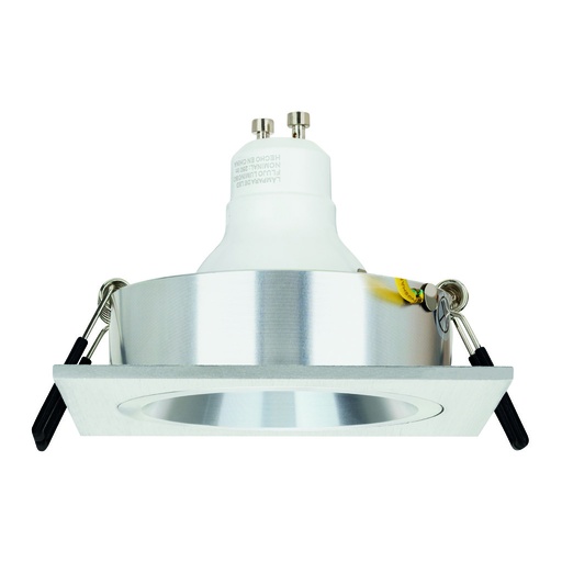 [19124-1] PRO LUMINARIO EMP FIJO MR16 GU5.3 CUADRADO ALUMINIO ESTEVEZ